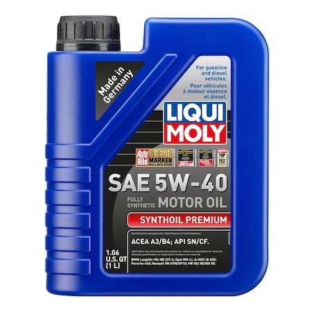 Liqui Moly Synthoil Premium 5W-40, 1 Liter, 2040 2040